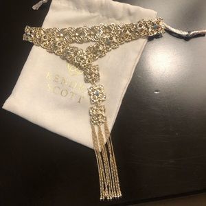 Kendra Scott Heidi Choker Necklace in Gold!!
